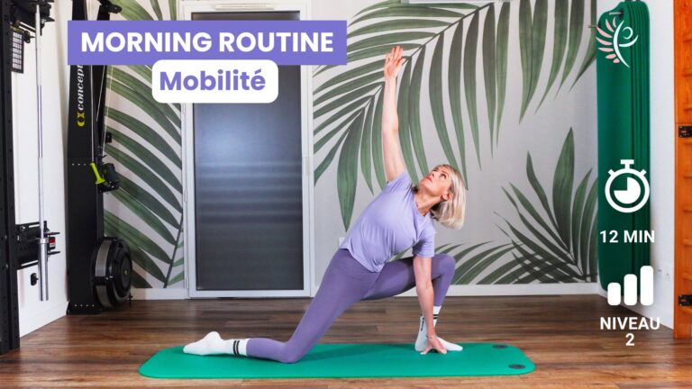 Morning routine Pilates mobilité intermédiaire pour bien démarrer la journée