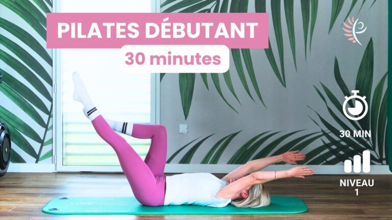 exercices pilates débutant full body tout le corps 30 minutes