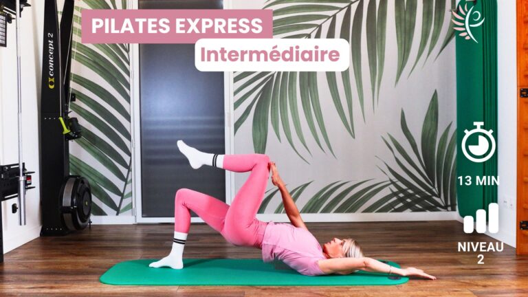 Routine Pilates express intermédiaire pour tonifier rapidement