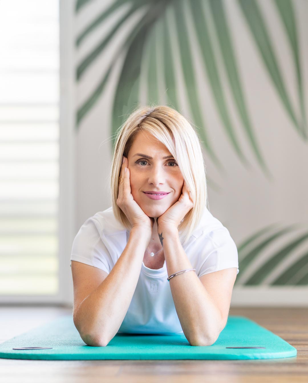 Séverine Simon, coach pilates en ligne et fitness à la maison