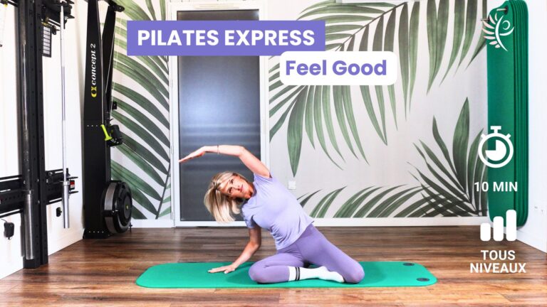 Une routine Pilates accessible à tous, conçue pour délier le corps et relâcher les tensions. Des mouvements fluides, simples et agréables pour retrouver énergie et légèreté en seulement quelques minutes.