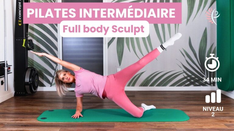 seance de pilates sculpt intermédiaire pour tonifier tout le corps
