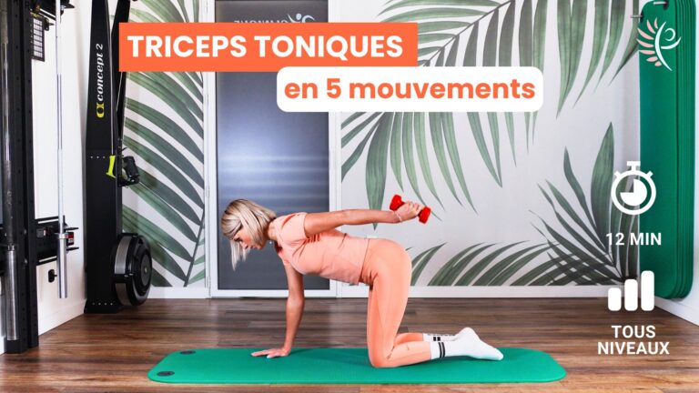 Exercices triceps toniques – 5 mouvements pour raffermir et sculpter l’arrière des bras