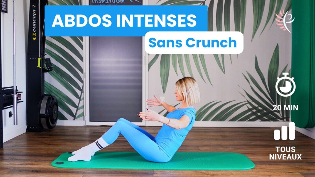 séance de pilates pour renforcer les abdominaux sans crunch