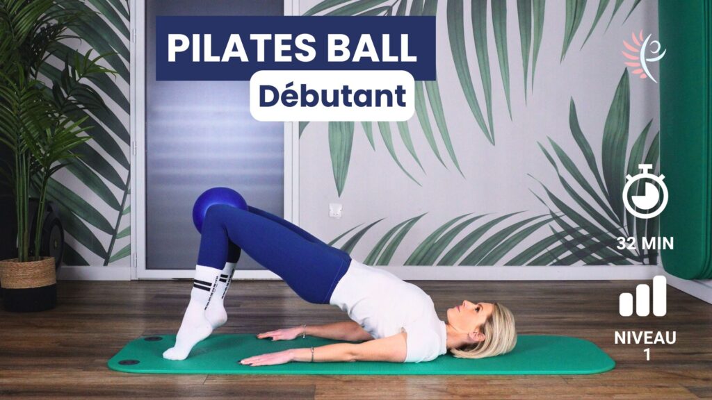 Séance Pilates débutant avec ballon – exercices doux pour renforcer le corps