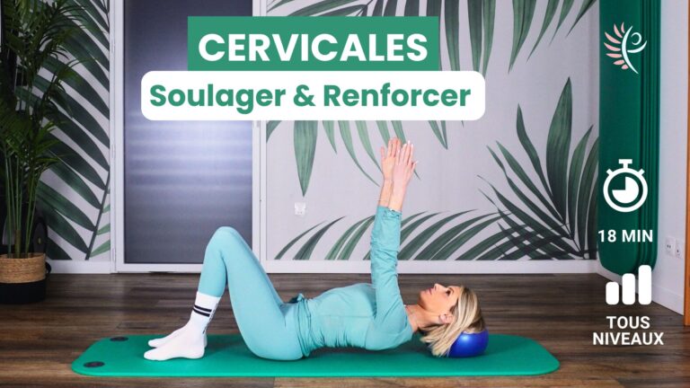 Exercices Pilates pour les cervicales, soulager les tensions du cou et renforcer en douceur