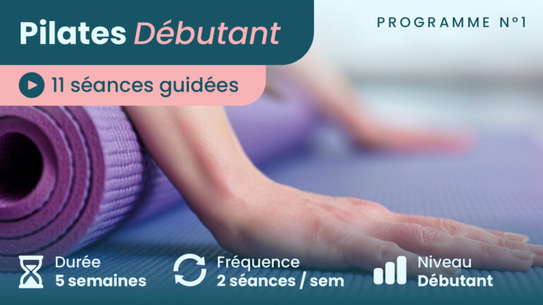 programme pilates débutant 5 semaines pour progresser