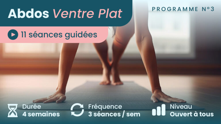 programme ventre plat femme abdos profonds 1 mois