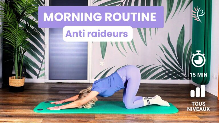 routine pilates anti raideurs du matin mobilité douce 15 minutes