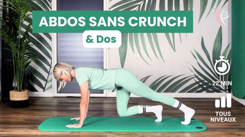 exercices abdos sans crunch et dos pour renforcer les abdominaux profonds
