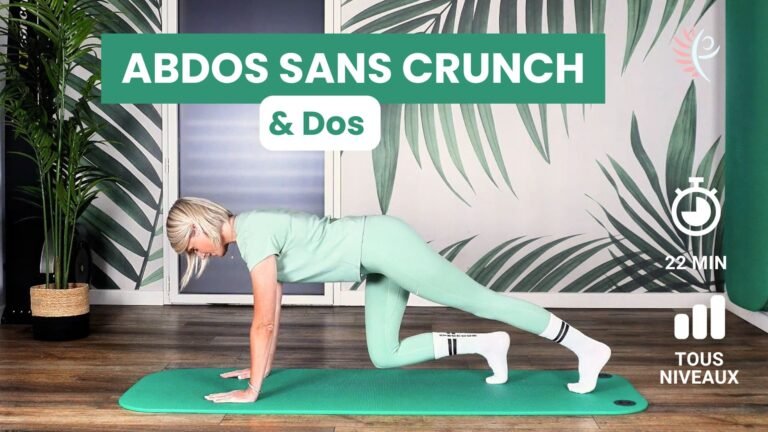 exercices abdos sans crunch et dos pour renforcer les abdominaux profonds